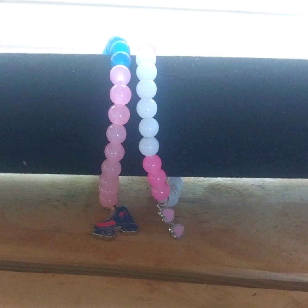 Barbie Inspired Bracelets, Pick Your Charm